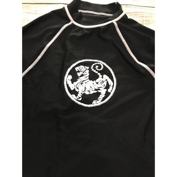 WHITE TIGER WELLNESS WOMEN'S LONGSLEEVE ACTIVEWEAR/FITNESS TOP BLACK SMALL SPF50 - Picture 3 of 8